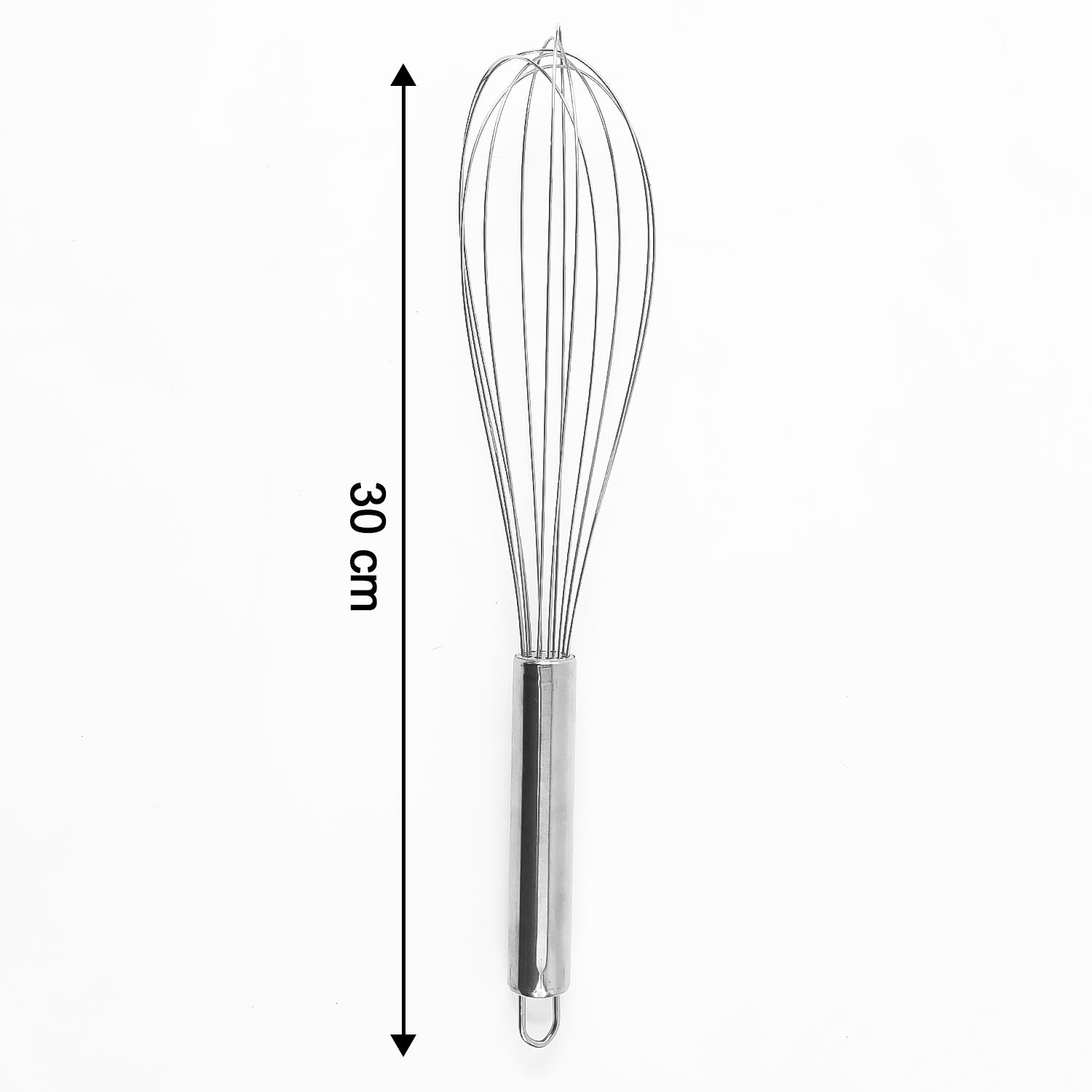 Large Stainless Steel Balloon Whisk  Heavy-Duty Kitchen Tool (30cm / 1 Pc) Large Stainless Steel Balloon Whisk  Heavy-Duty Kitchen Tool (30cm / 1 Pc)